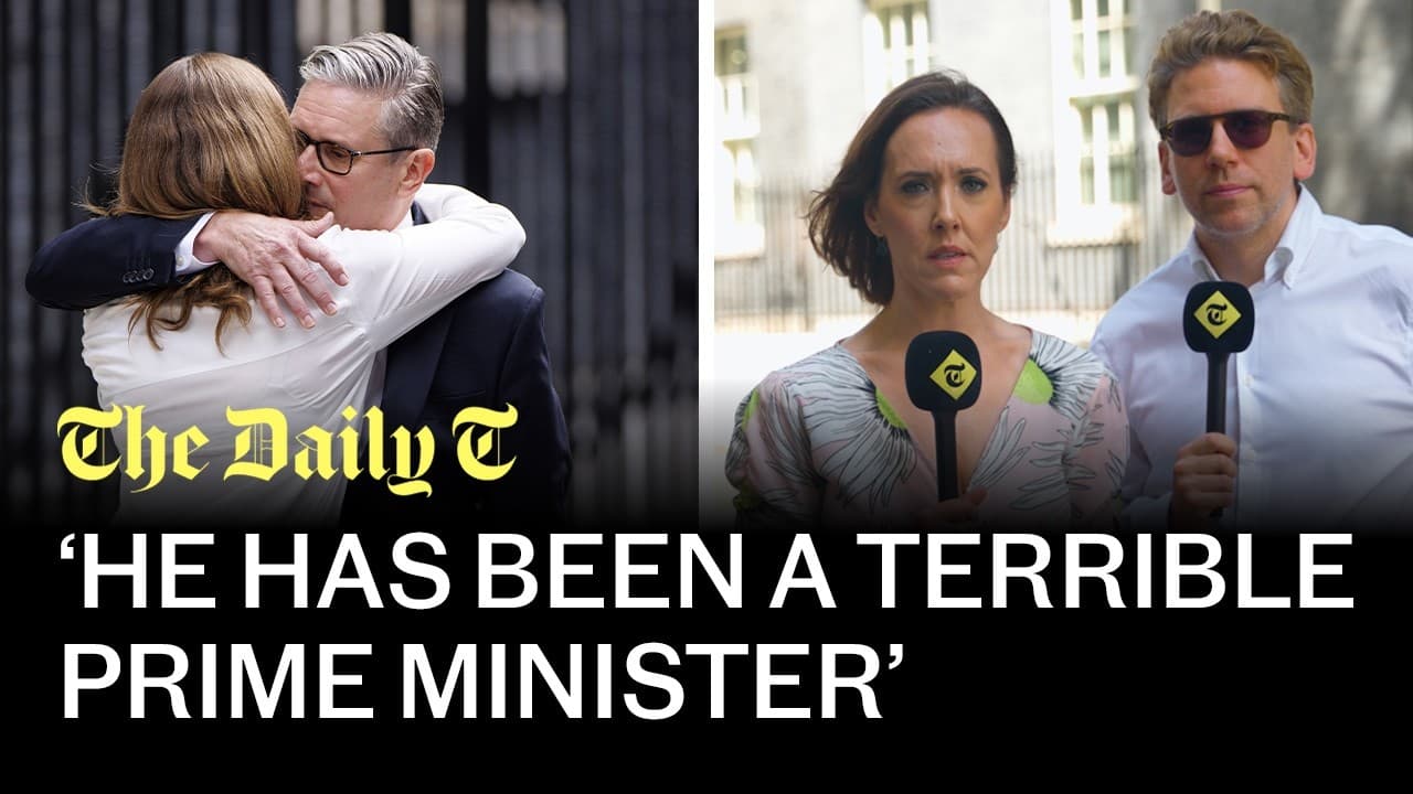 Tearful Starmer resigns with ‘gaslighting’ exit speech | The Daily T