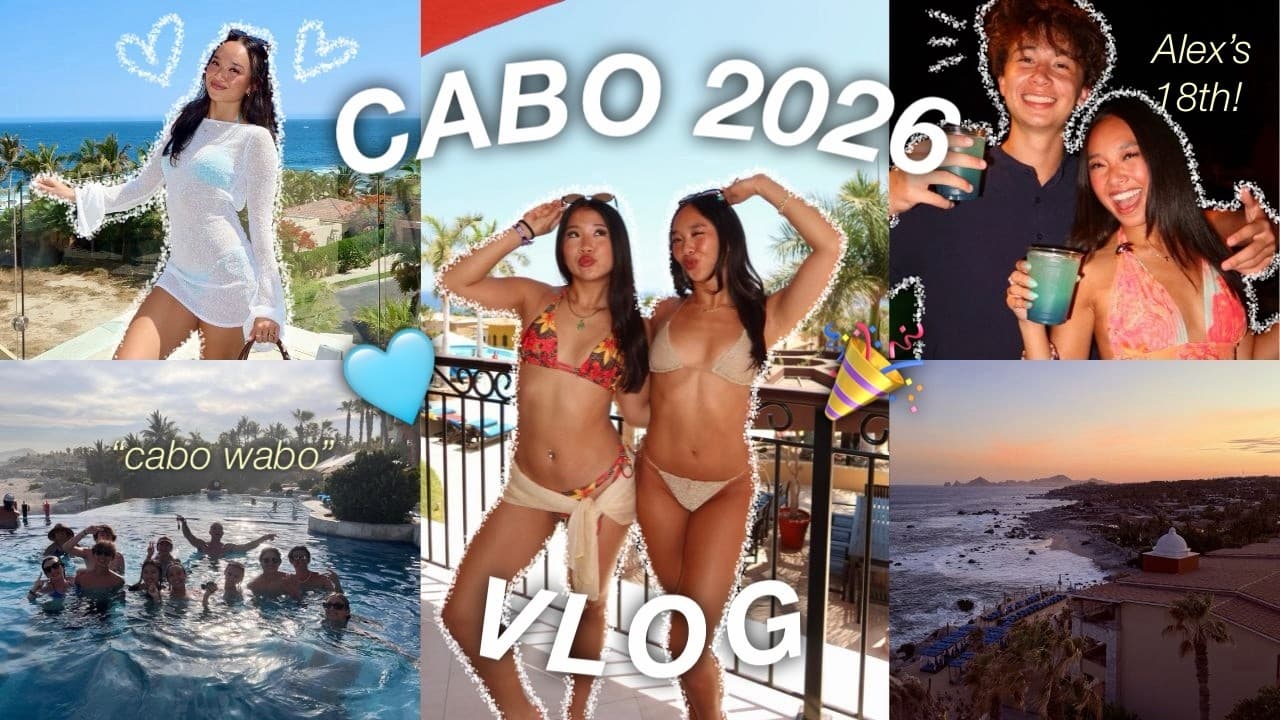 CABO 2026 VLOG 🥳🫶