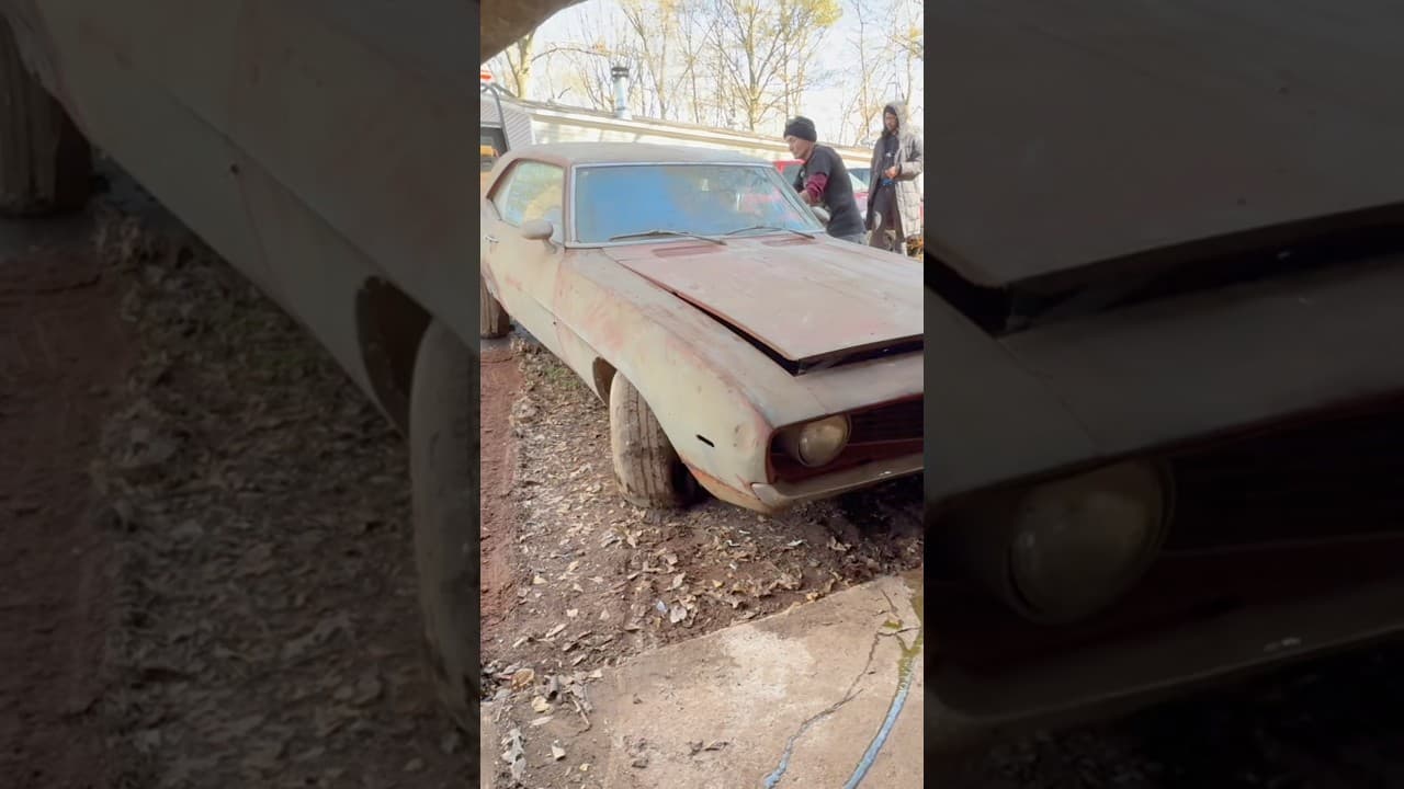 I Found a ‘69 Camaro Z/28 in a Shed…