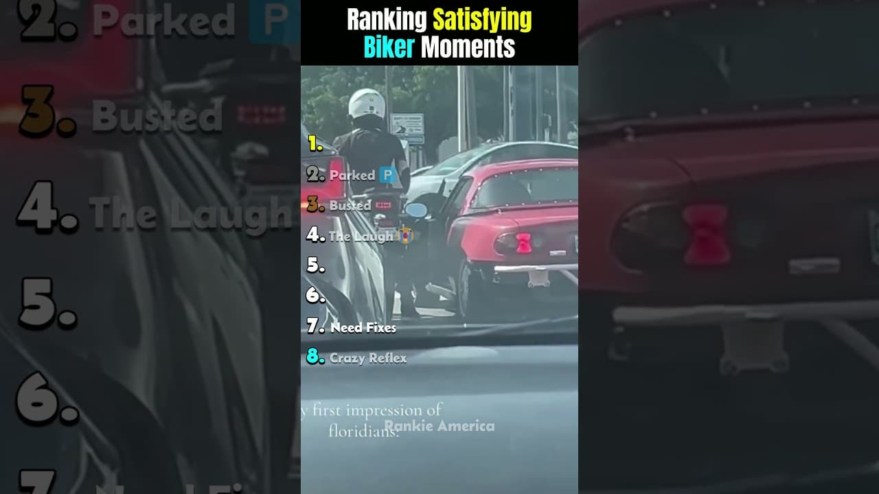 Ranking Satisfying Biker Moments 🤤...