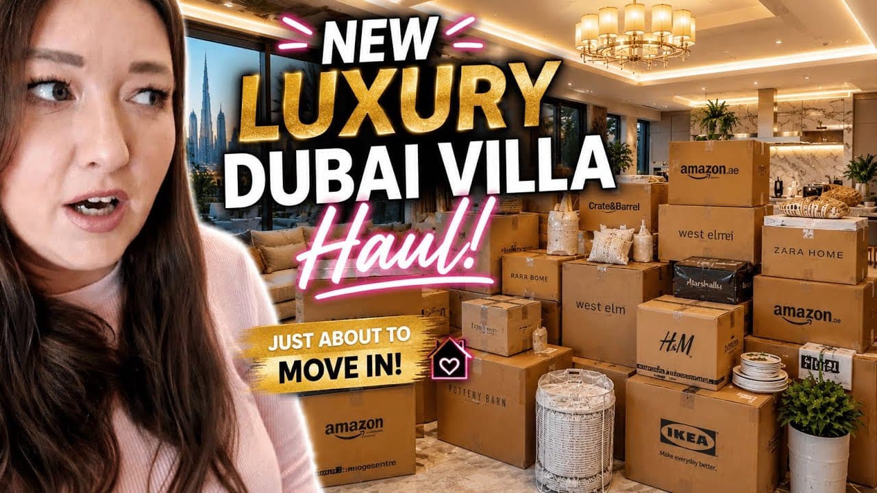 HUGE New Dubai House HAUL!