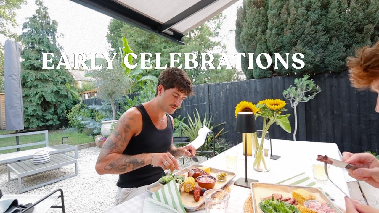 IT FINALLY ARRIVED | Weekend celebrations, painting my front door & early birthday presents | VLOG