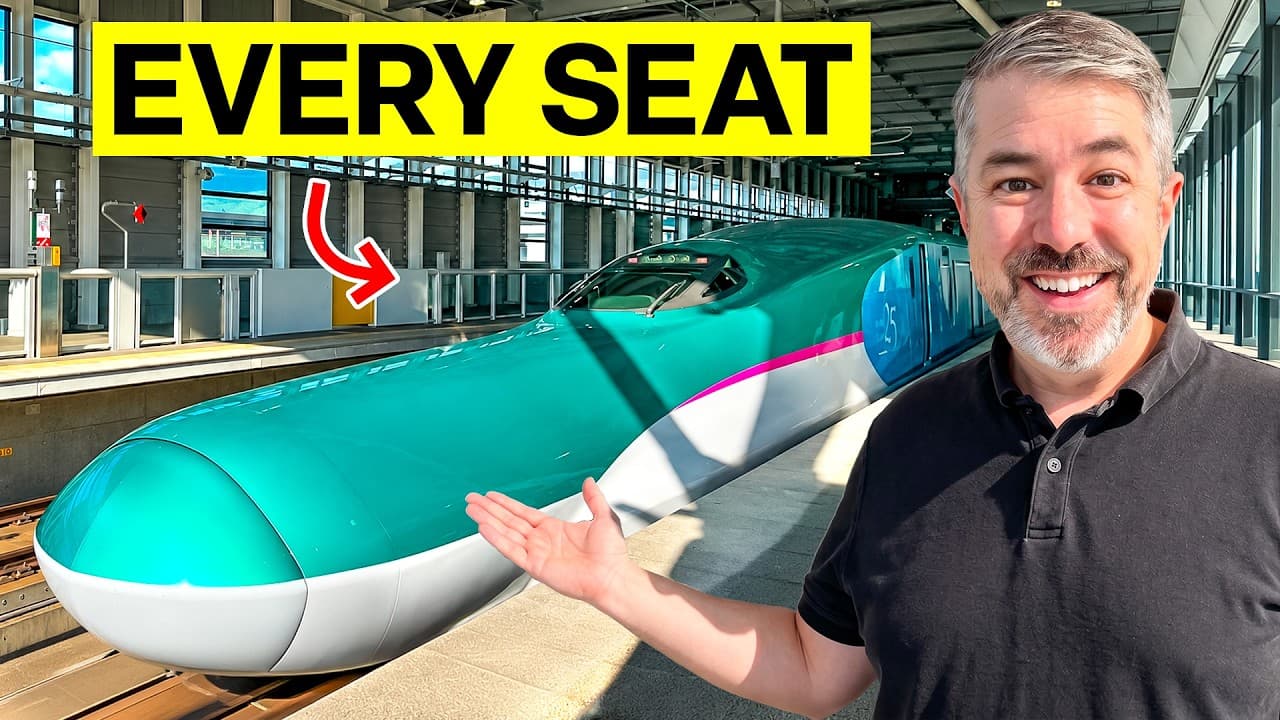 3 DAYS Across Japan on the WORLD'S FIRST Bullet Train
