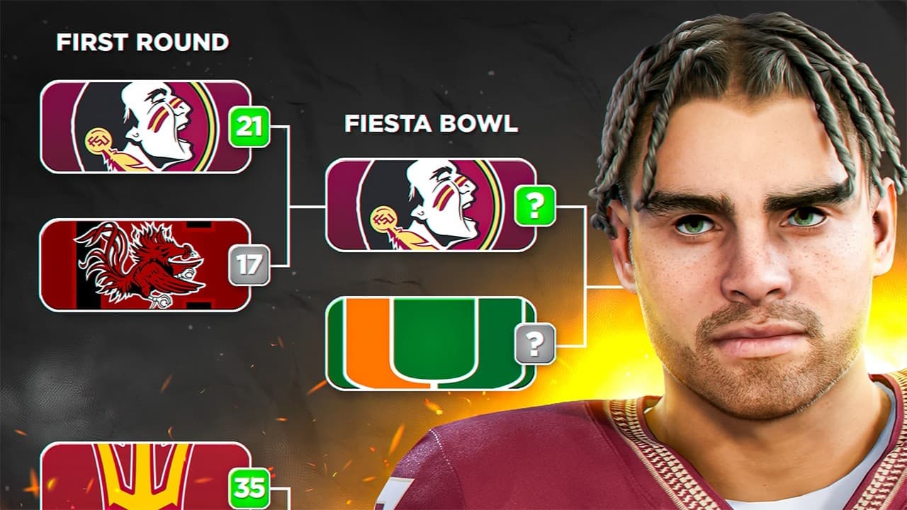 Our College Football Playoff Run! Tight End RTG Ep. #5