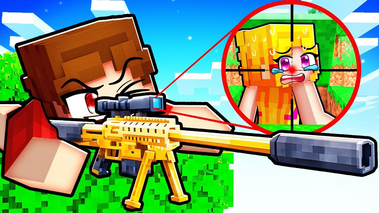 I Cheated with Guns in Minecraft Hide & Seek...