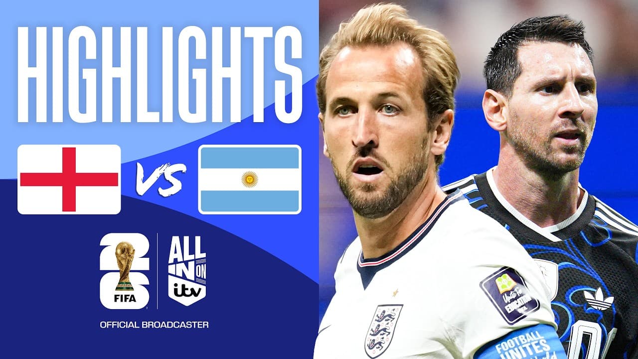 HIGHLIGHTS - England v Argentina | The Final Hurdle | FIFA World Cup 2026