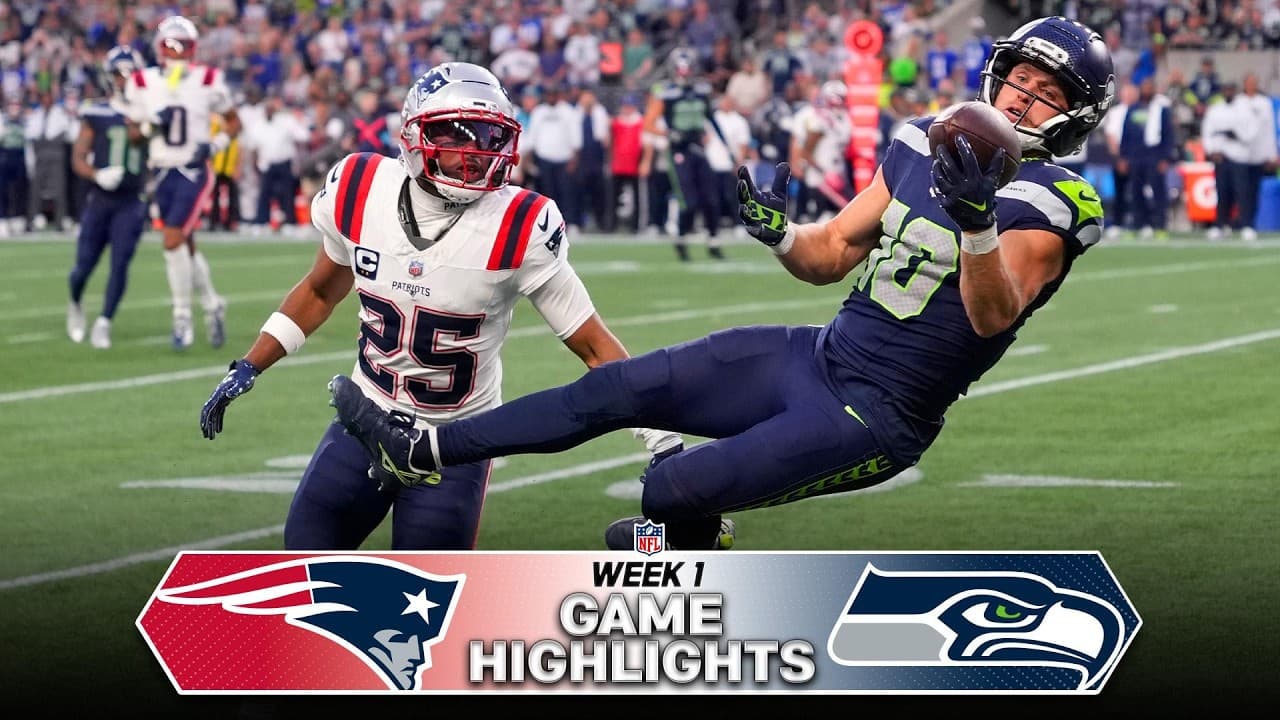 New England Patriots vs. Seattle Seahawks Game Highlights Week 1 | NFL 2026 YouTube thumbnail