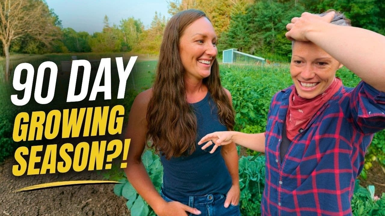 She Grows a YEAR of Food in Only 90 Days?! (in Just 1,300 Sq Ft!)