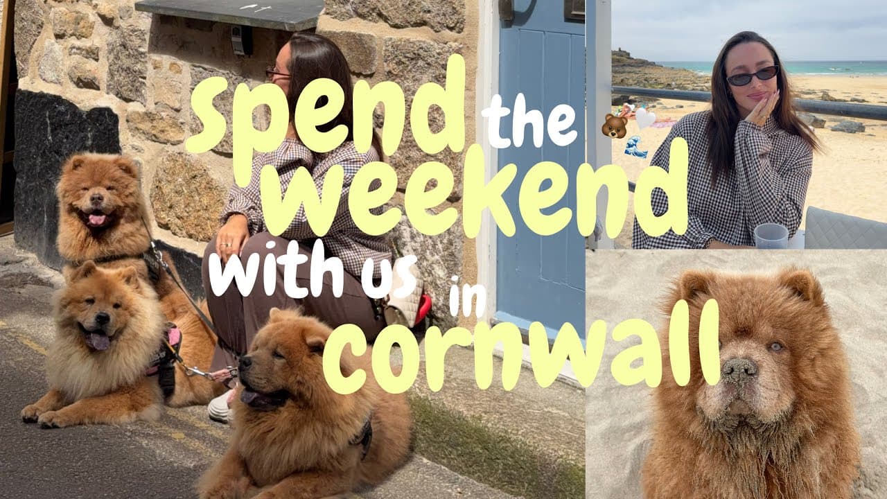 spend the weekend with us ๐ป๐ค๐ our family holiday to cornwall โจ beach bars + wholesome days