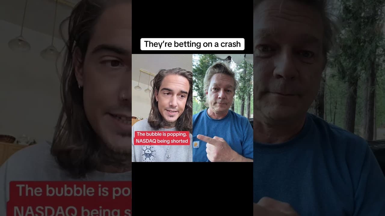 They’re betting on a crash