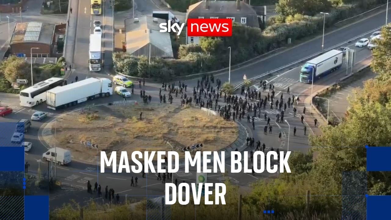 Protesters block Port of Dover causing major traffic disruption