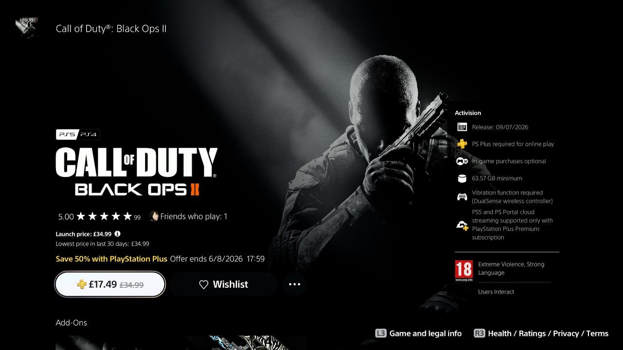 BLACK OPS 1 & BLACK OPS 2 PS5 PORTS ARE OFFICIALLY HERE! (GAMEPLAY & ALL CHANGES)