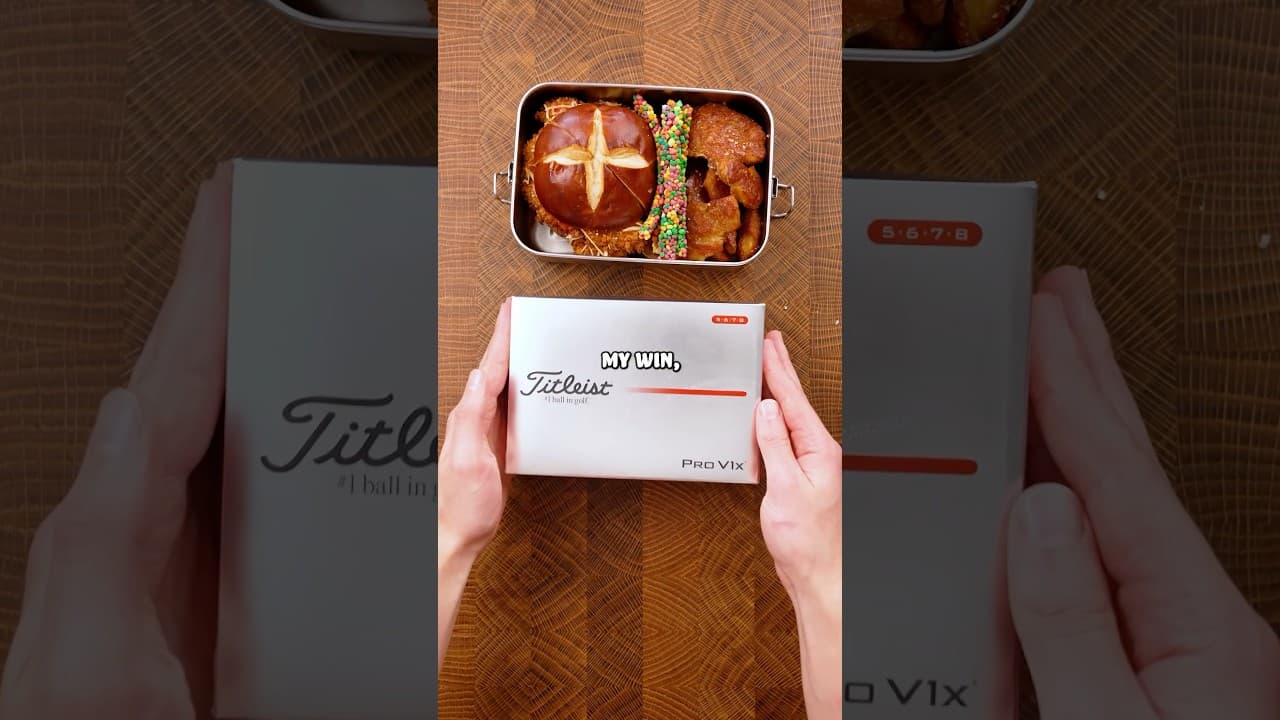 Who can pack a better lunch? (ME vs DAD) YouTube thumbnail