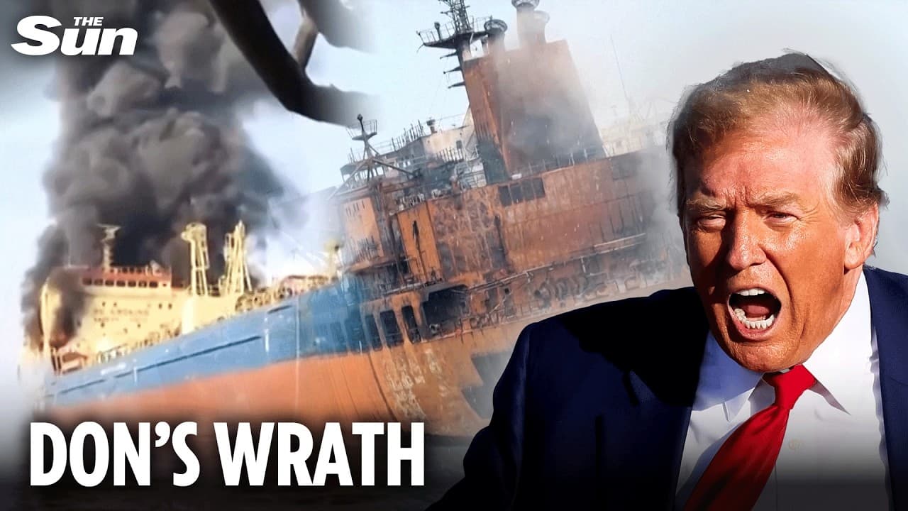 Furious Trump tells Iran to ‘open the f***ing Strait' and warns ‘you’ll be living in hell’