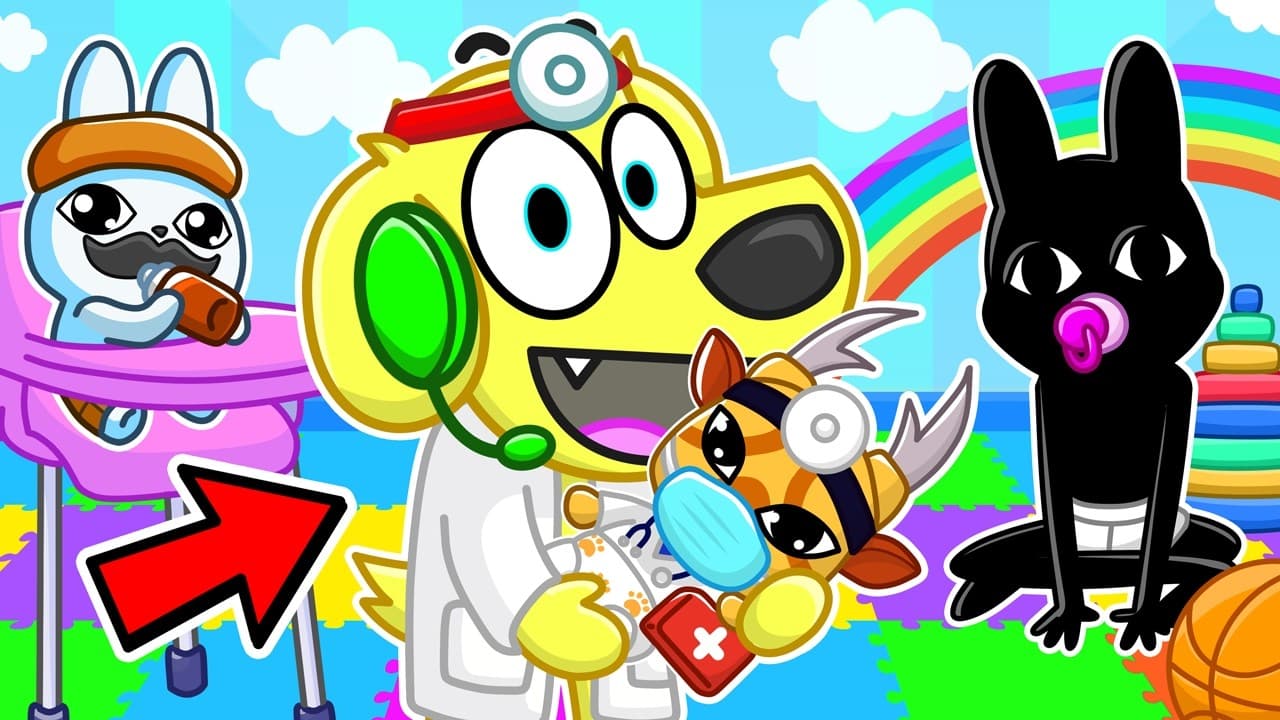Adopting BABY ANIMAL ANOMALIES in Roblox!