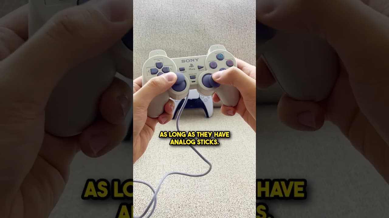 PS2 Controller on PS5?! #playstation #ps5 #shorts