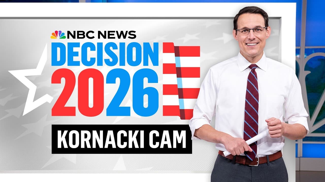 LIVE: Steve Kornacki analyzes midterm primary election results | Kornacki Cam | NBC News