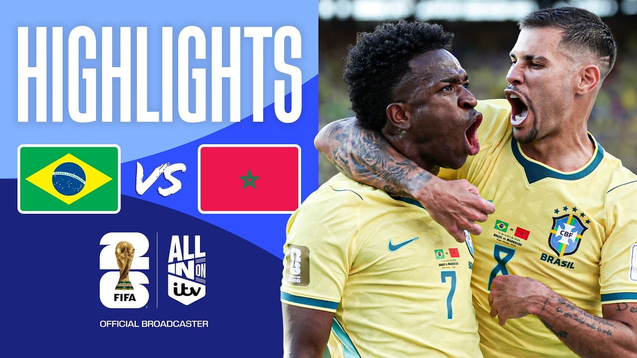 HIGHLIGHTS - Brazil v Morocco | Two Evenly Matched Sides! | FIFA World Cup 2026