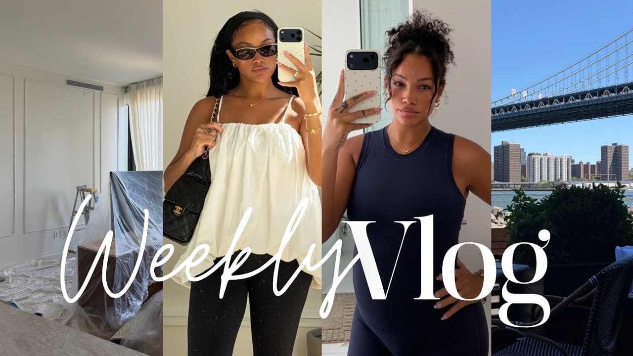weekly vlog | home updates + solo dates + skin care + massive clean with me &more! allyiahsface vlog
