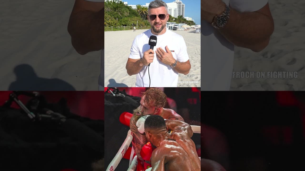 Did Jake Paul get away with one? Carl Froch on Anthony Joshua's KO win