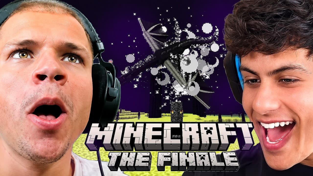 PLAYING HARDCORE MINECRAFT UNTIL WE BEAT IT
