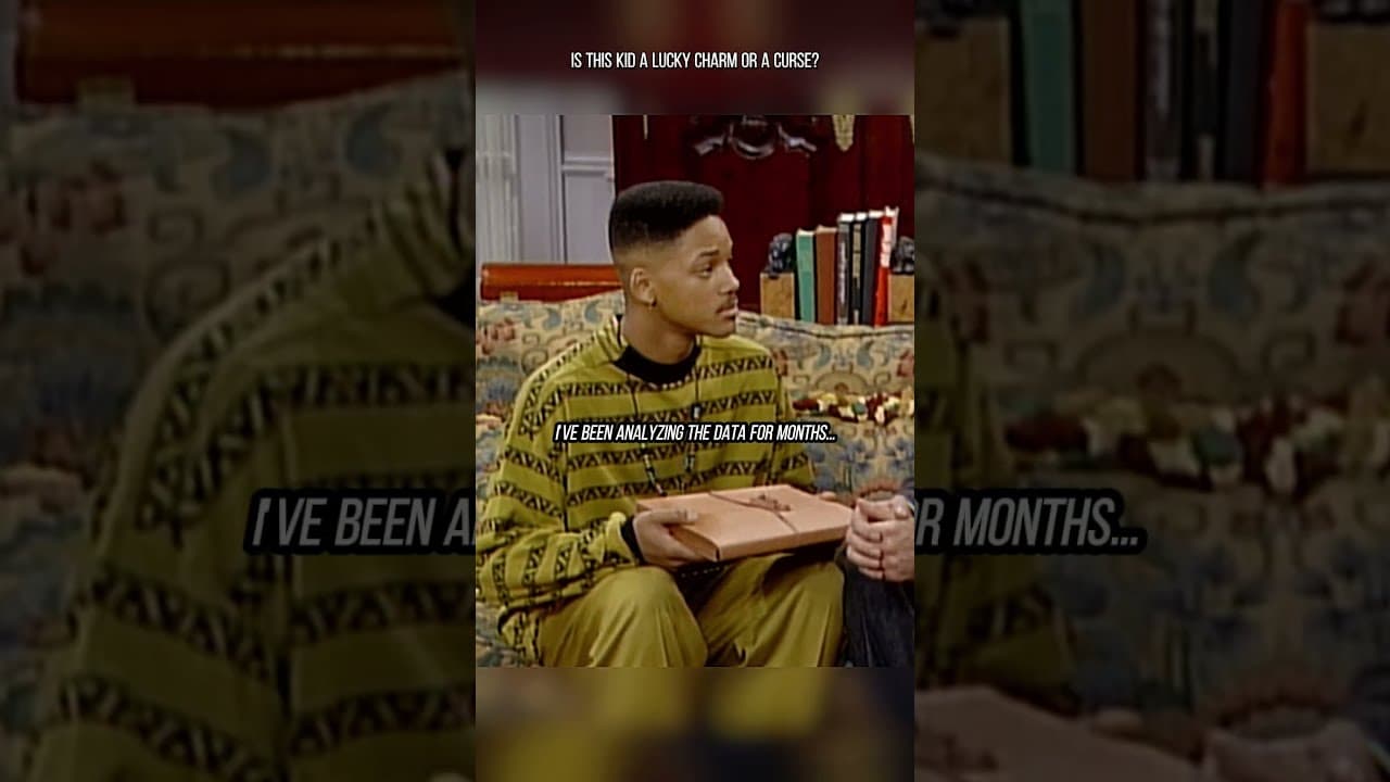 Is This Kid a Lucky Charm or a Curse? #funny #comedy #shorts #The Fresh Prince of Bel-Air