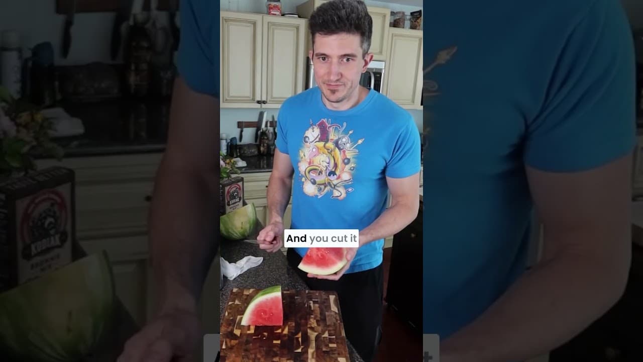 we both got there and thatโs what counts ๐ #watermelon heโs rkaysgc on TikTok