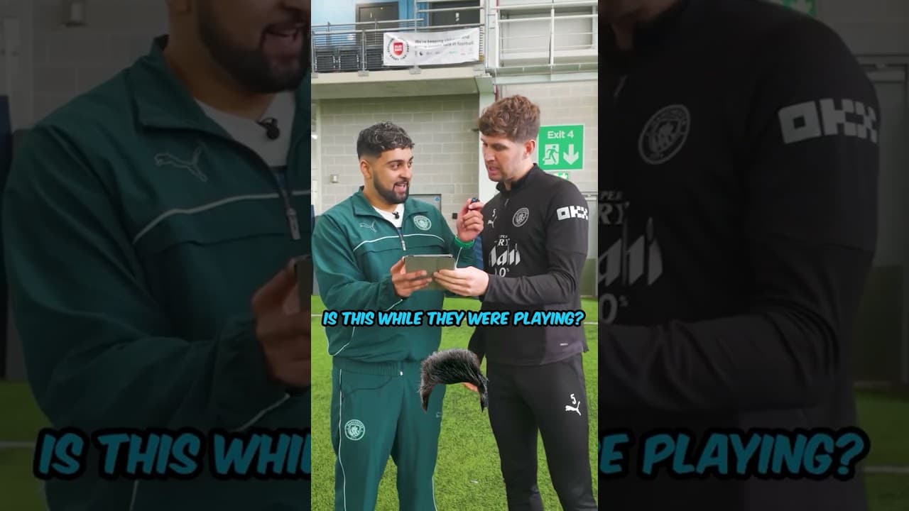 Haaland guesses his teammate’s haircuts 🤣🤣