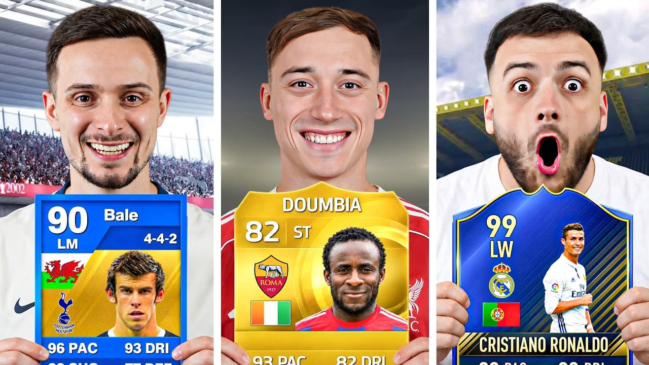 RETRO FIFA PACKS DECIDE OUR TEAM!