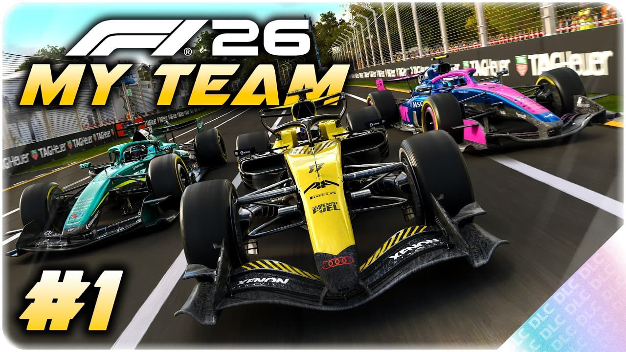 F1 26 MY TEAM CAREER Part 1: A New Audi Powered Journey Begins!