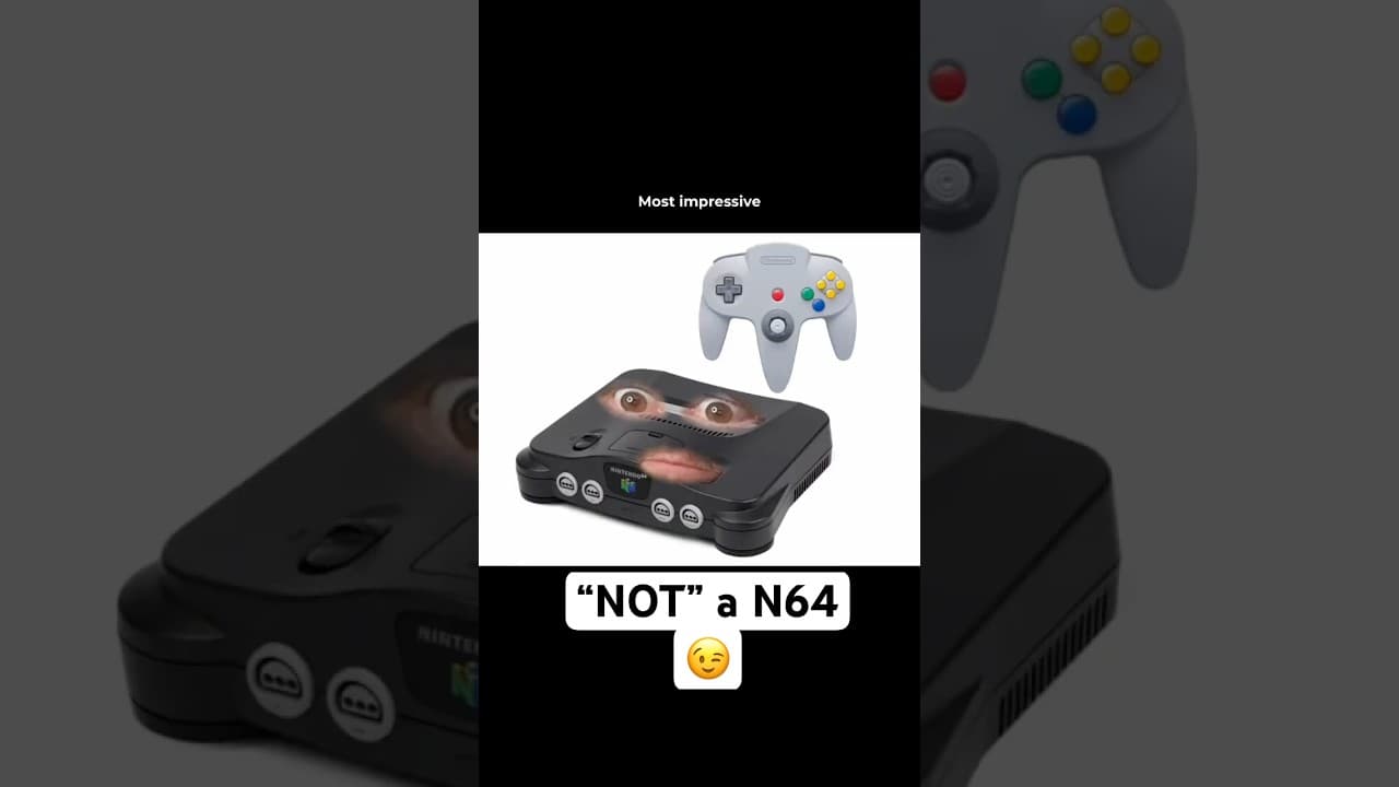 This is āNotā an N64 š