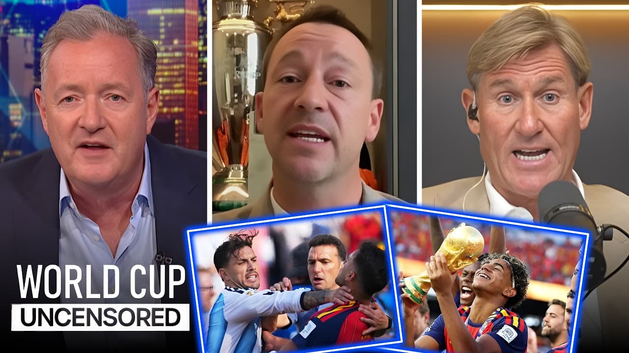 “Paredes Is A RAT!” John Terry and Simon Jordan On Argentina’s Behaviour & Spain Winning World Cup