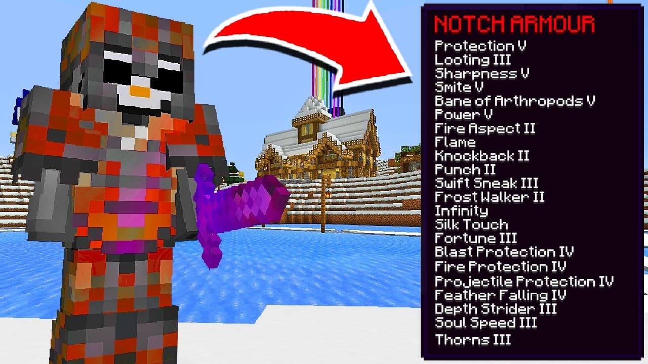 I Got Notch Armour in Minecraft Hardcore