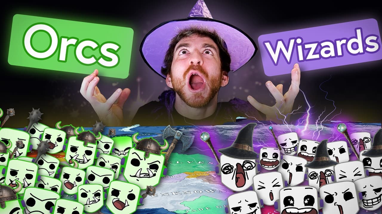 I forced Twitch Chat to fight in a massive Fantasy War