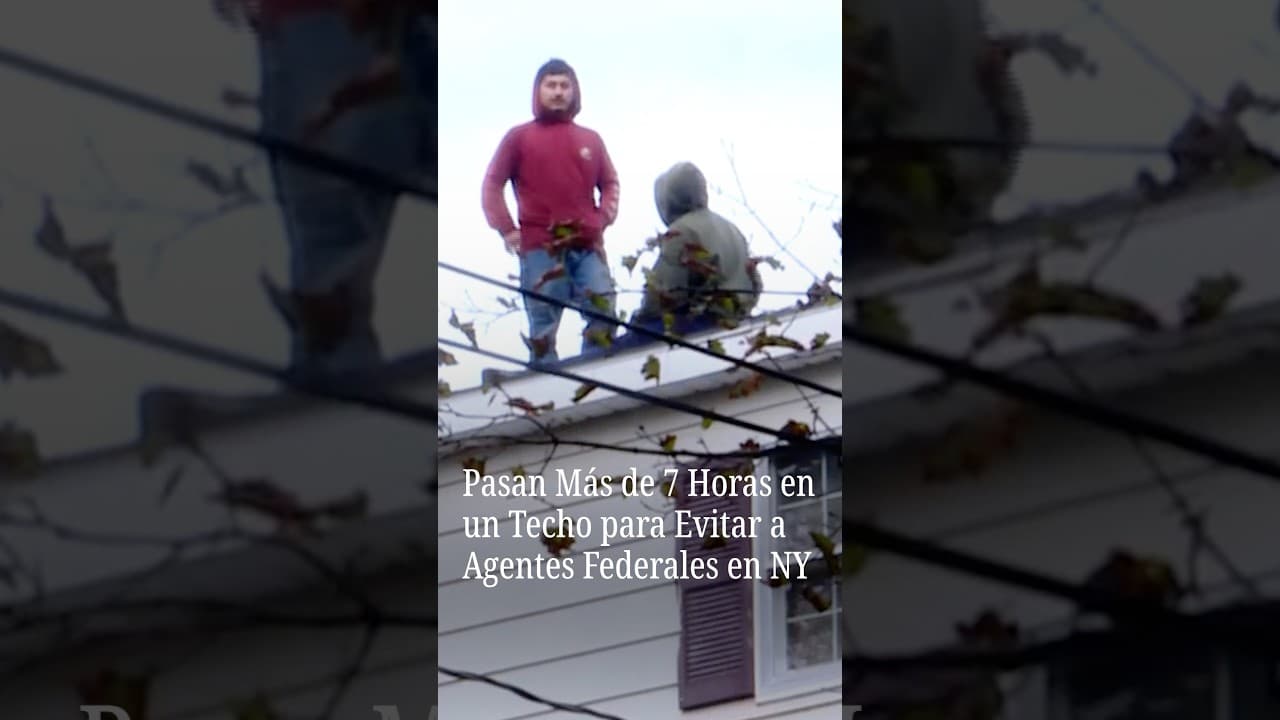 Pasan más de 7 horas en un techo para evitar a agentes federales en Nueva York
