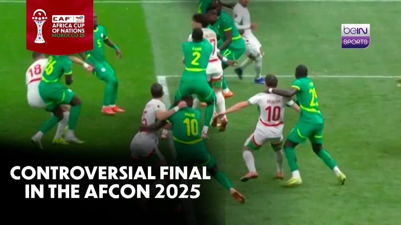 Senegal vs Morocco | Controversy erupts in the final minutes as Brahim DÃaz misses a penalty | AFCON