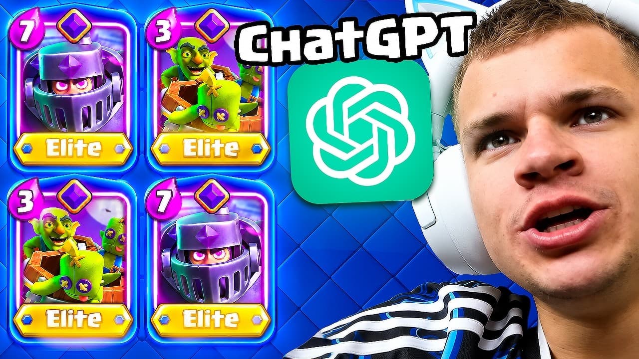 Bernard Picks My DECK in Clash Royale