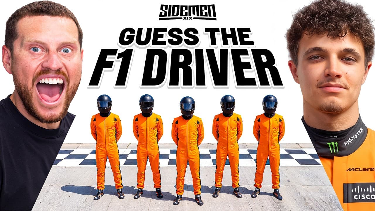 GUESS THE F1 DRIVER ft. LANDO NORRIS