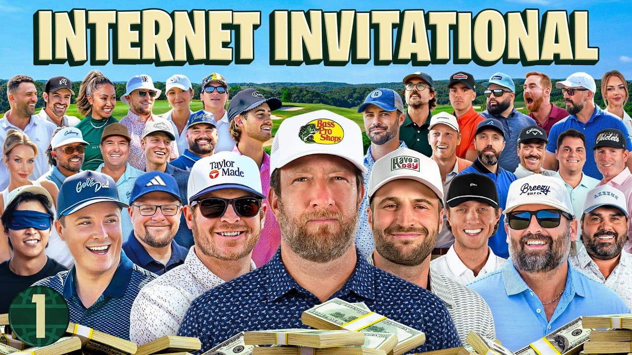 64 Golfers Compete For 4 Million Dollars | Internet Invitational Episode 1