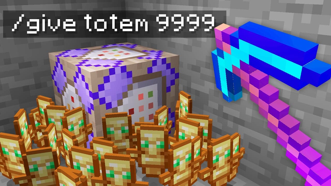 I Added COMMAND BLOCK ORE to Minecraft...