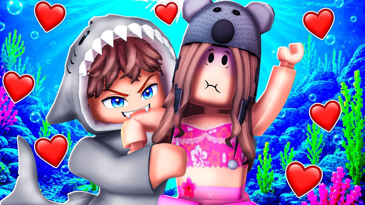 Angel Got Kidnapped by a SHARK BOY..(Brookhaven)