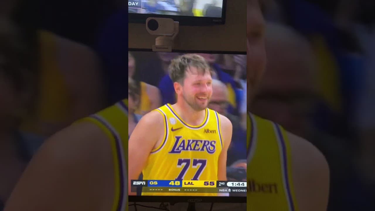 Watch the full exchange between Luka Doncic and Yaxel Lendeborg