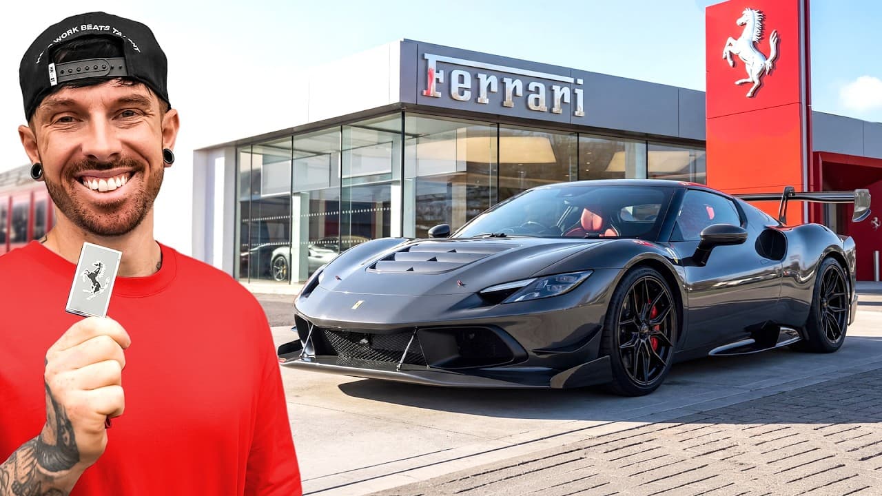 FERRARI HELPED ME REBUILD MY WRECKED 296