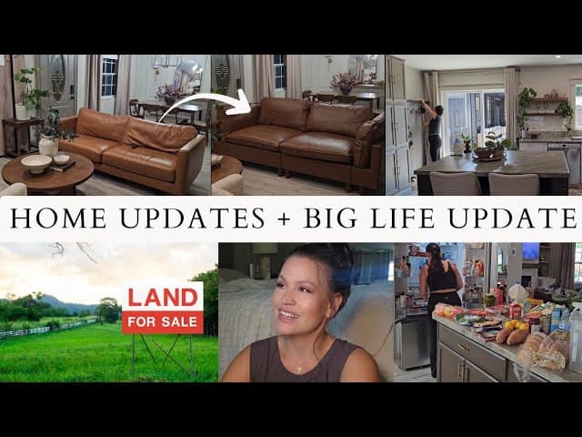 Home updates | Finally got a New couch | Life update 🏡