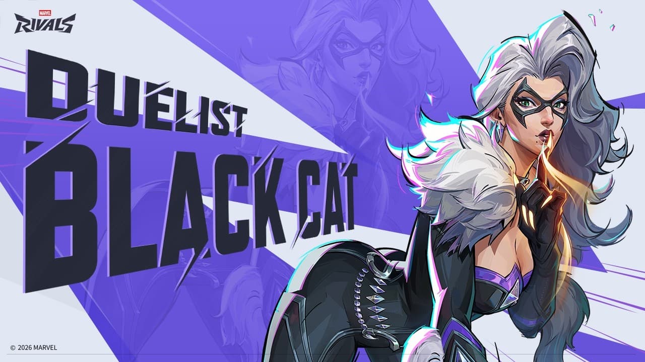 Black Cat: The Master Thief| Character Reveal Trailer | Marvel Rivals YouTube thumbnail