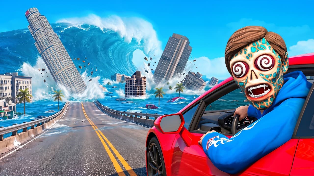 GTA 5 But Water Rises Every Second..