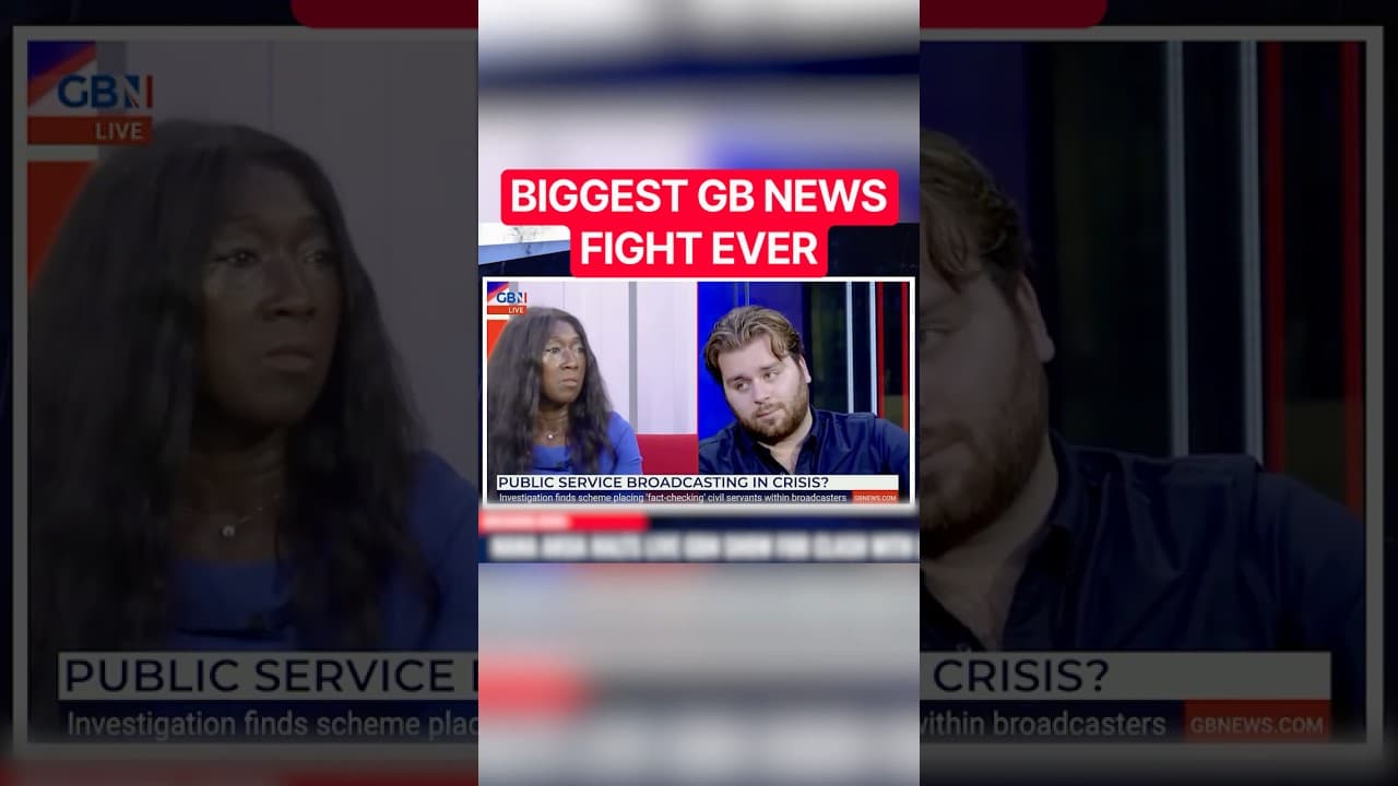GB News star Nana Akua halts live show for BIGGEST EVER FIGHT with leftist Andy Twelves: "END THIS"