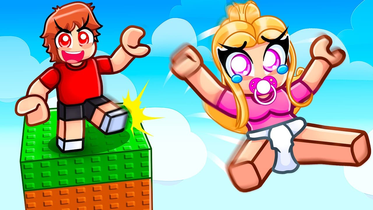 ROBLOX KICK THE BABY...