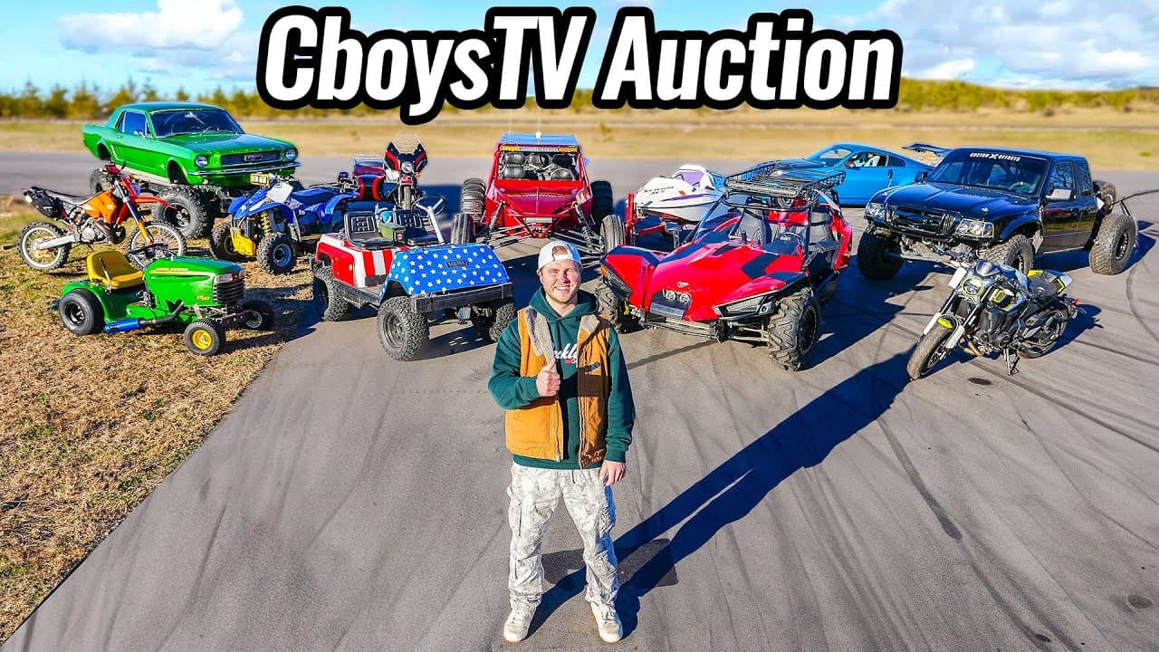 CboysTV Vehicle Auction!