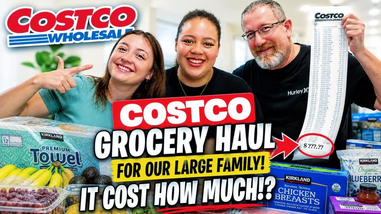 Costco Haul for Our Big Family! (It Cost HOW MUCH!?)